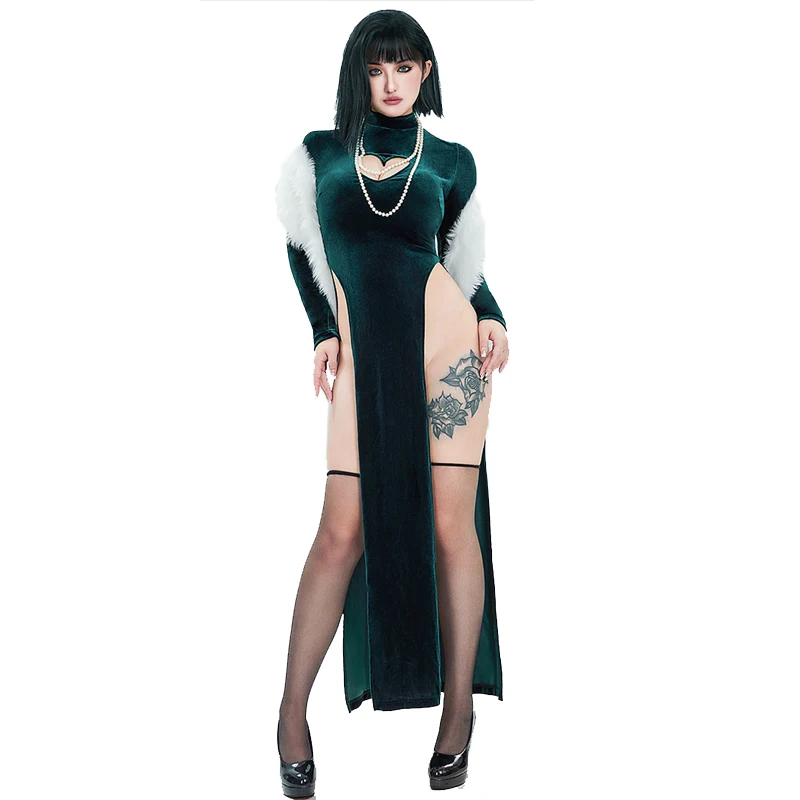 Anime Cosplay One Punch Man - Robe Cape en fourrure de velours