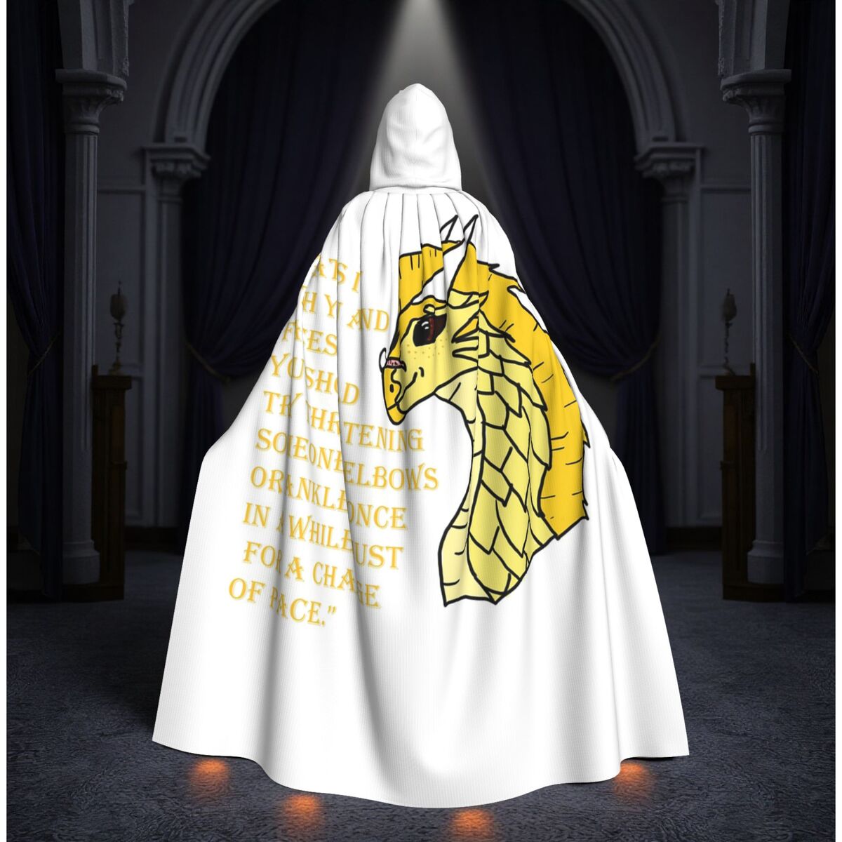 Anime Cosplay Quotes - Cape longue à capuche Qibli, costume