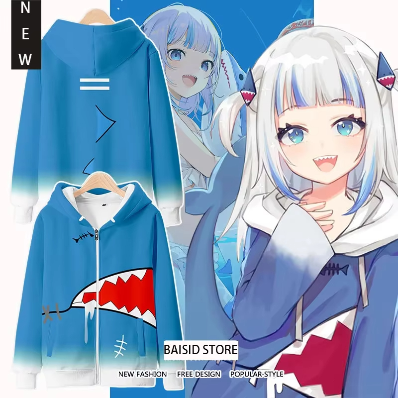 Anime Cosplay Shop - Anime Gawr Gura cosplay impression 3D
