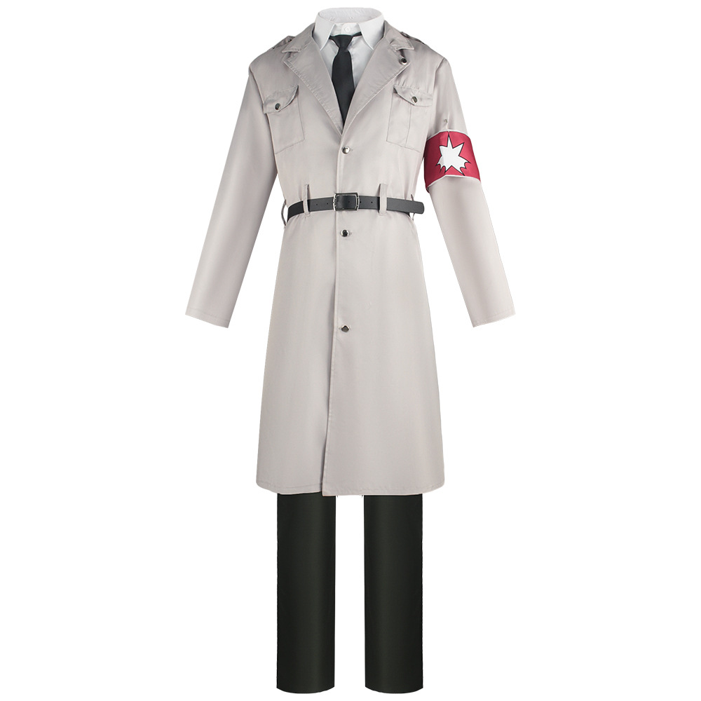 Anime Cosplay Nun - Costume de cosplay d'officier Marley d'Attack