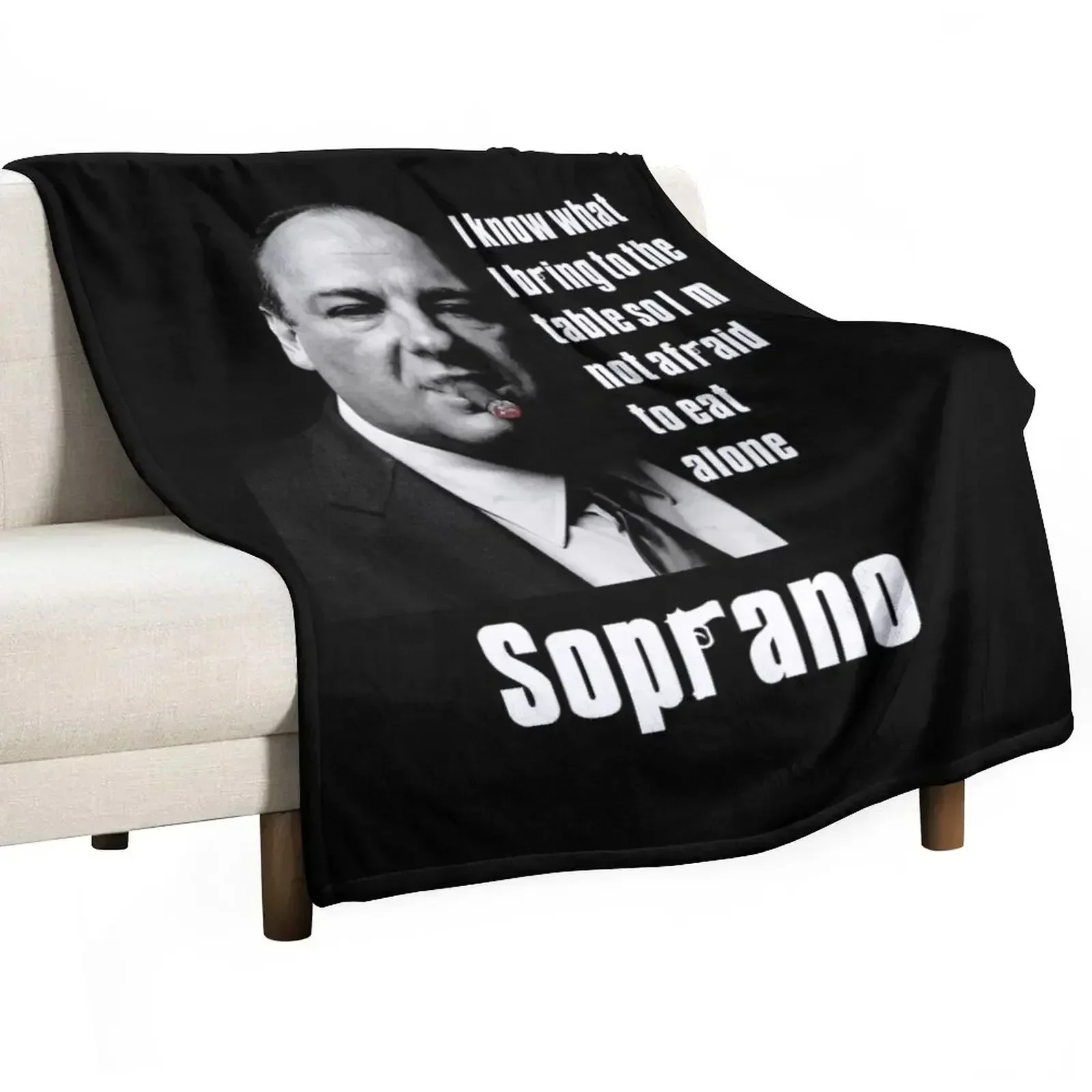 Anime Cosplay Quotes - Couverture décorative Tony Soprano cigar Quote,