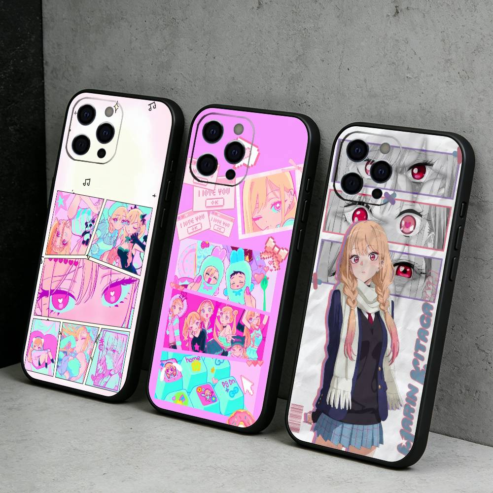 Anime Cosplay Quotes - Coque de téléphone en silicone souple