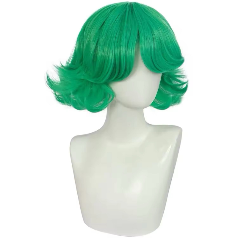 Anime Cosplay One Punch Man - Perruque de cosplay Tatsumaki de l'anime