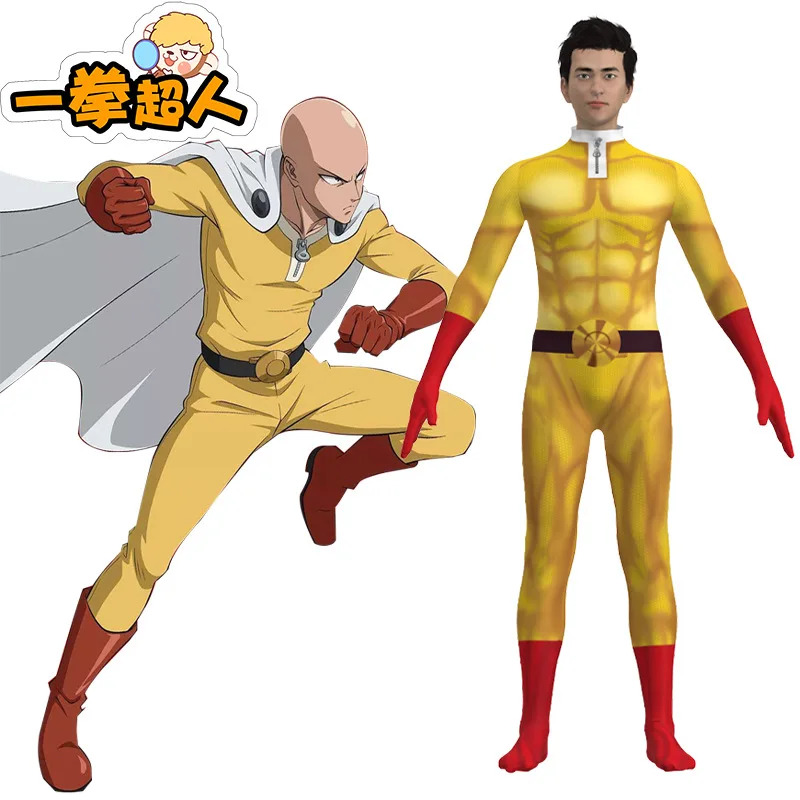 Anime Cosplay One Punch Man - Nouveau Halloween Cosplay One Punch Man