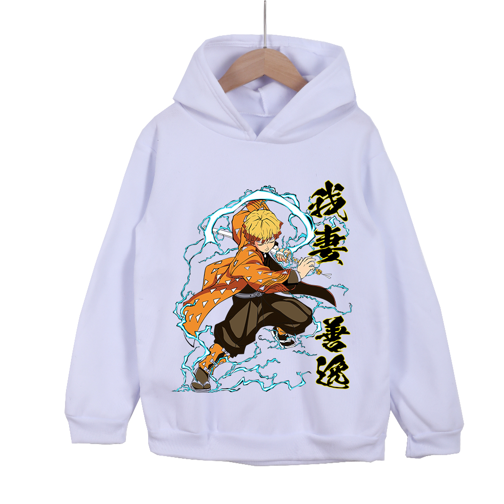 Cosplay Anime Zenitsu - Sweat à capuche en coton Demon