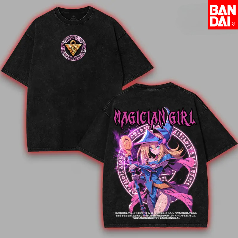 Anime Cosplay Easy - T-shirt vintage délavé pour homme, motif
