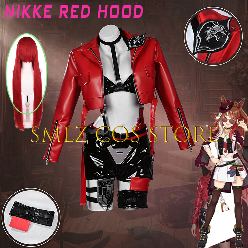 Anime Cosplay Wig - Costume de cosplay Nikkee Red Rapi