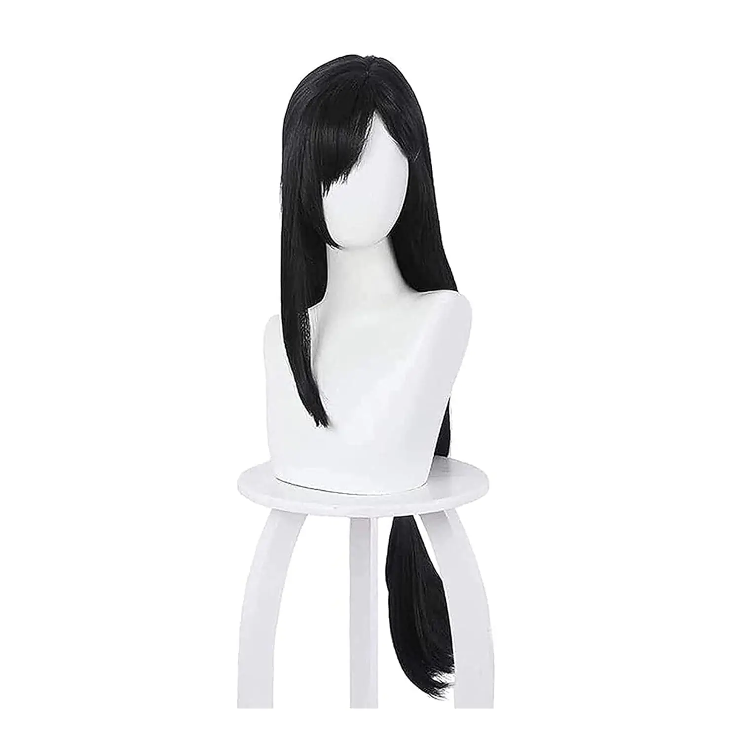 Anime Cosplay Long Black Hair - Tifa Lockhart Cosplay perruque Anime longue