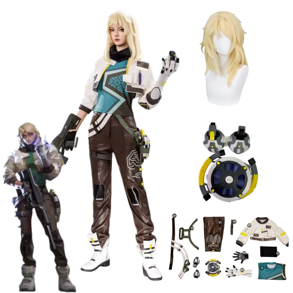 Cosplay Anime Women - Accessoires de costume de cosplay Deadlock