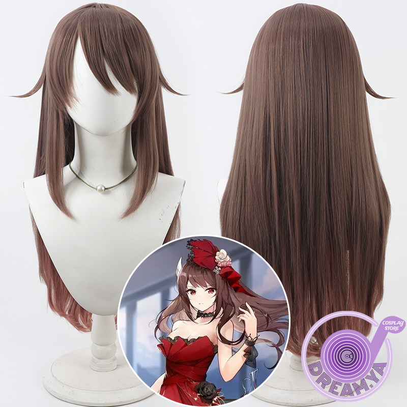 Cosplay Anime Pink Hair - IJN Haruna Cosplay perruque Azur Lane