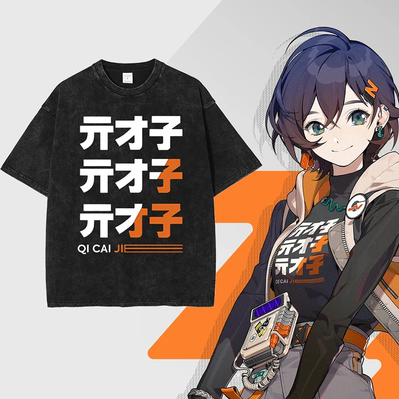 Anime Cosplay Shop - T-Shirt Zenless Zone ontaripour Femme, Vêtement