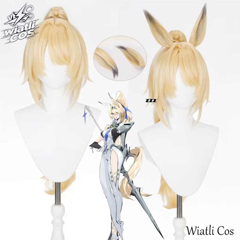 Anime Cosplay Zzz - Perruque de cosplay Sigrid De L'Azur