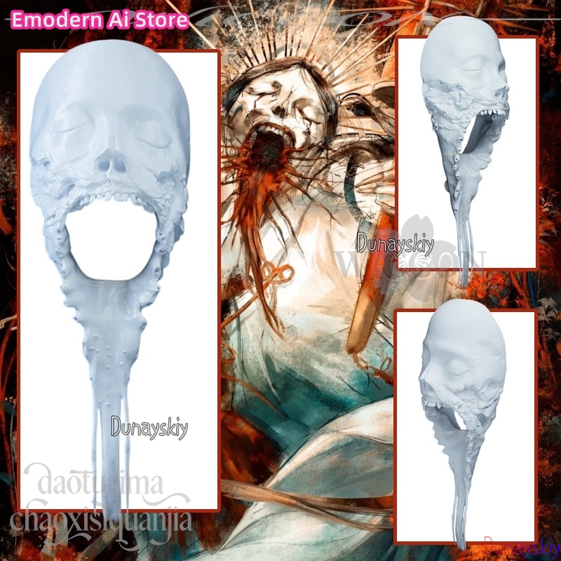 Horreur Anime blanc bricolage  - Anime Cosplay Face avis et prix
