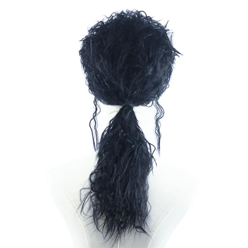 Perruque noire MJ Michael Cosp - Anime Cosplay Long Black Hair avis et prix