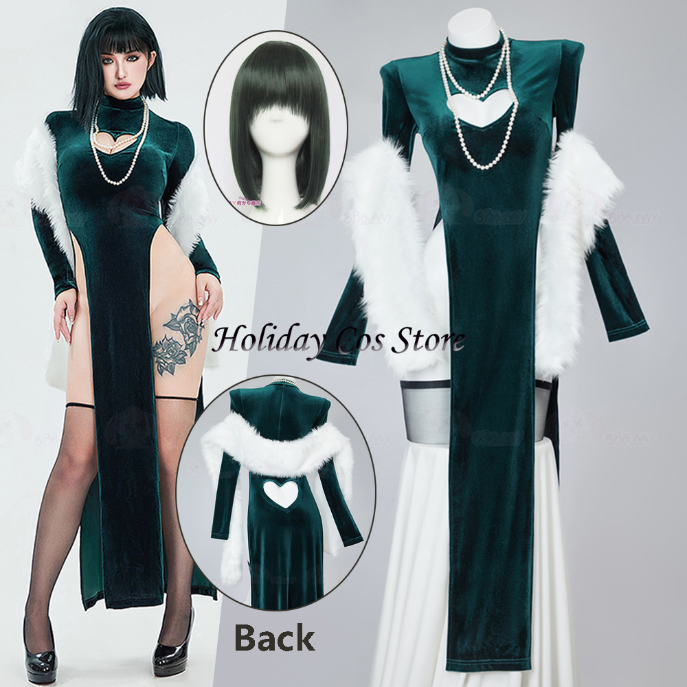 Costume de Cosplay Fubuki Cheo - Anime Cosplay One Punch Man avis et prix