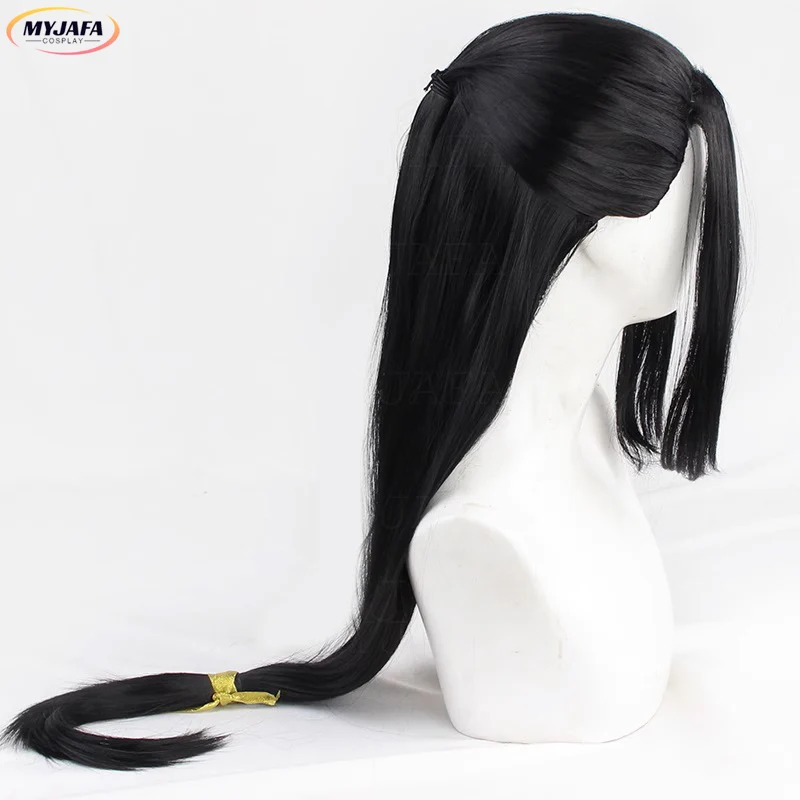 CyJin Guangyao Cosplay perruqu - Anime Cosplay Long Black Hair avis et prix