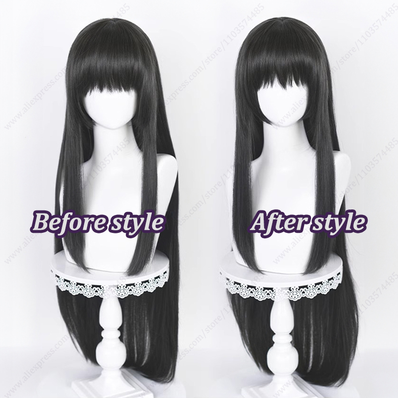 Akemi Zones-Perruque Cosplay L - Anime Cosplay Long Black Hair avis et prix
