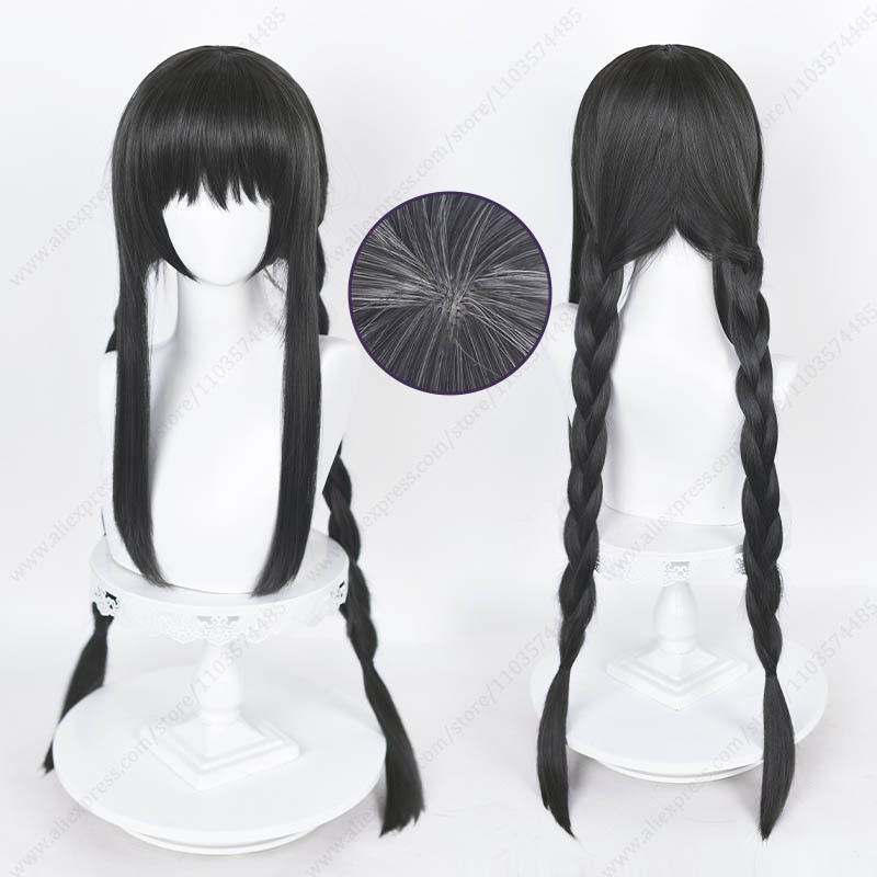 Akemi Zones-Perruque Cosplay L - Anime Cosplay Long Black Hair avis et prix