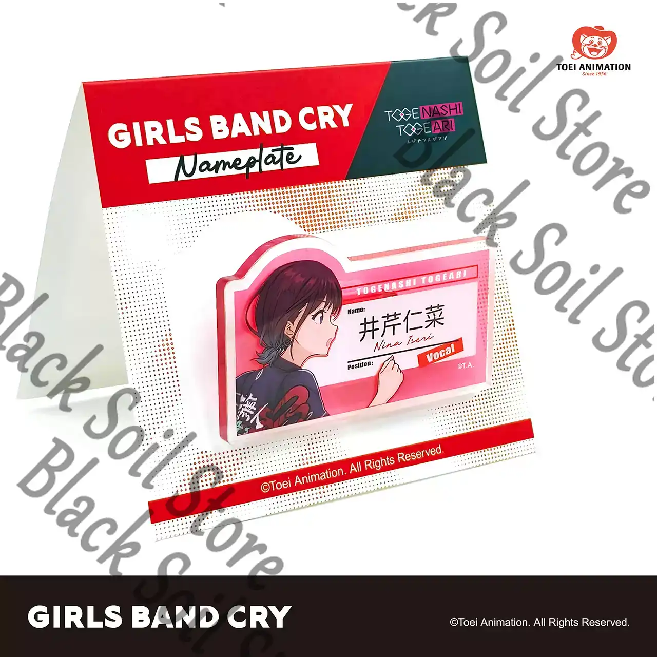 Collection de broches en acryl - Anime Cosplay Girl Name avis et prix