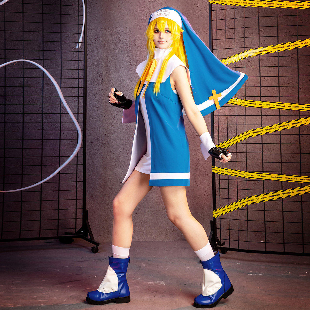 Guilty Gear ‌   Bridget ‌ ‌ ‌  - Anime Cosplay Nun avis et prix