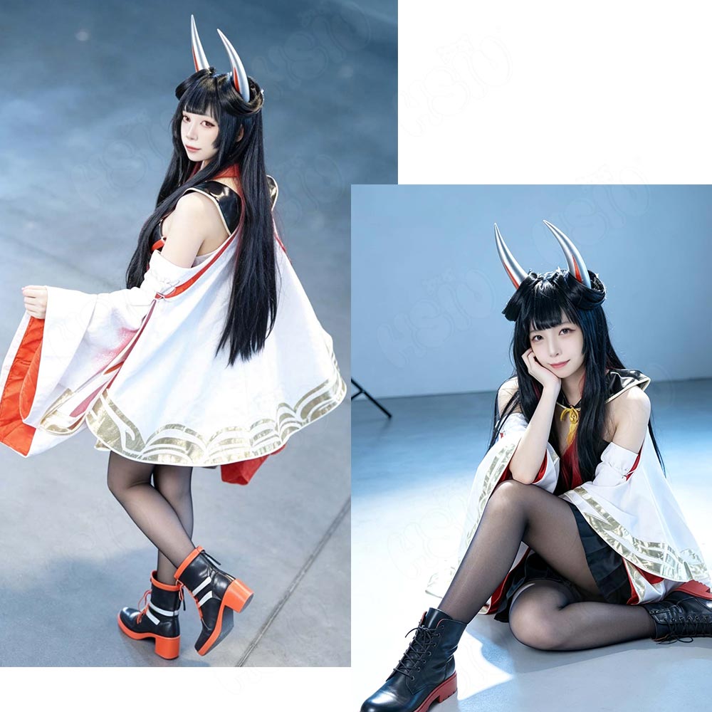 Perruque de cosplay HSIU Game  - Anime Cosplay Long Black Hair avis et prix
