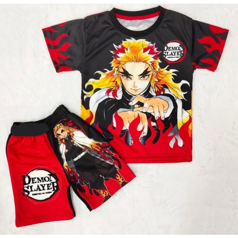 Ensemble t-shirt et short Demo - Cosplay Anime Zenitsu avis et prix