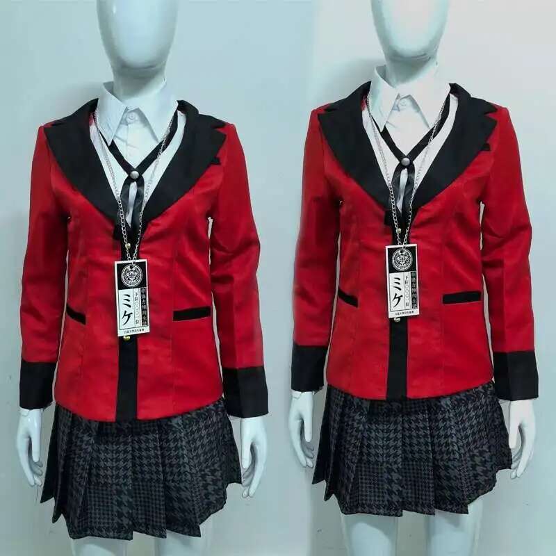 Costume de Cosplay Anime Kakeg - Anime Cosplay Outfit Girl avis et prix