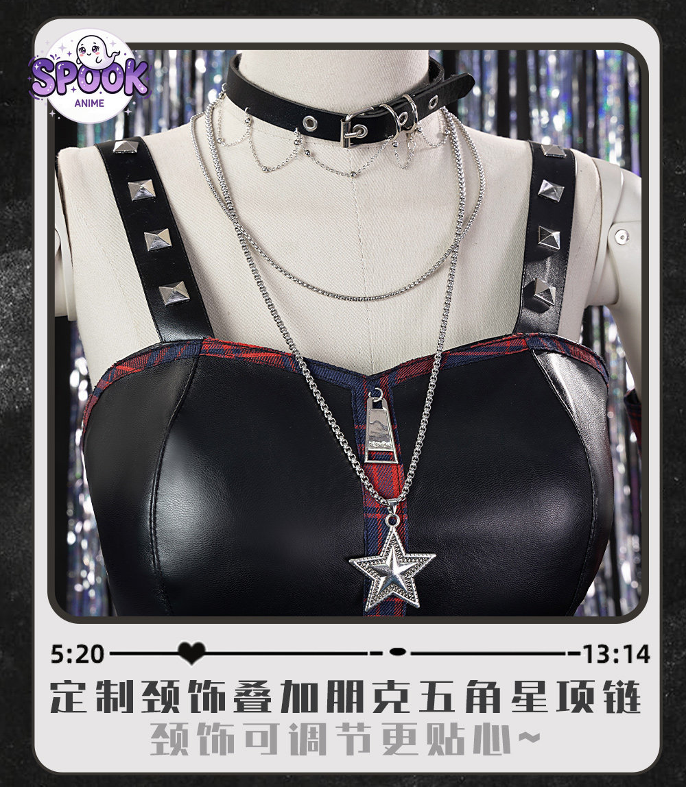 Jupe à carreaux Harajuku, tenu - Anime Cosplay Shop avis et prix