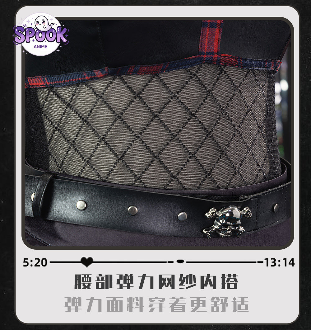 Jupe à carreaux Harajuku, tenu - Anime Cosplay Shop avis et prix