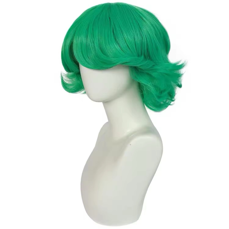 Perruque de cosplay Tatsumaki  - Anime Cosplay One Punch Man avis et prix