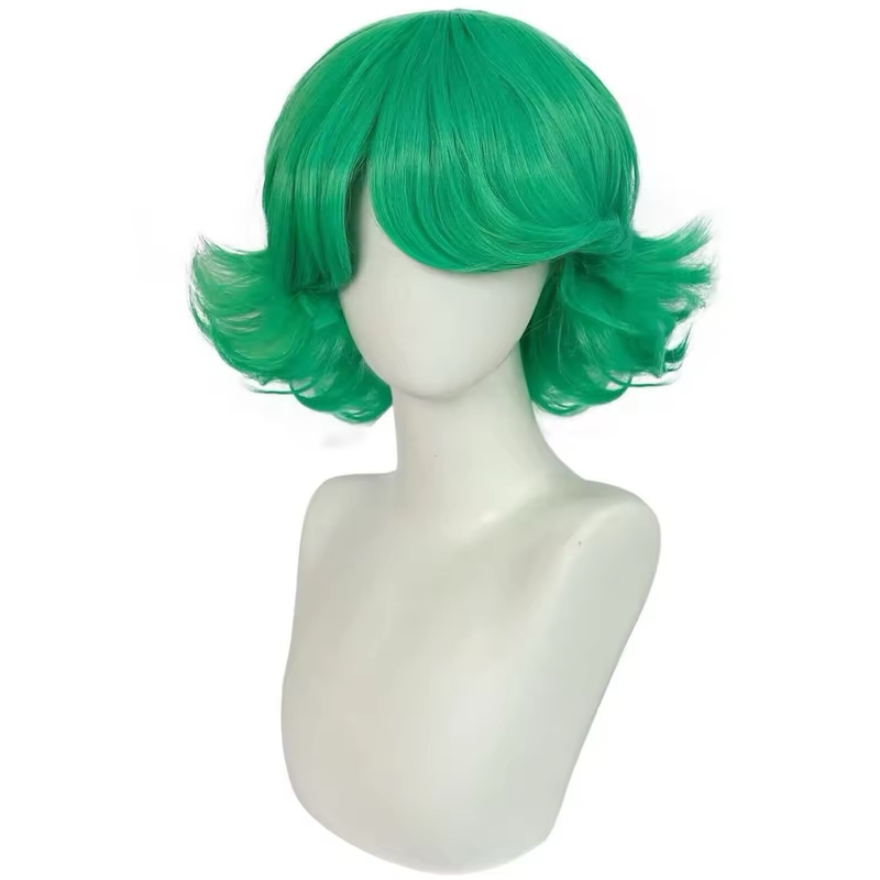 Perruque de cosplay Tatsumaki  - Anime Cosplay One Punch Man avis et prix