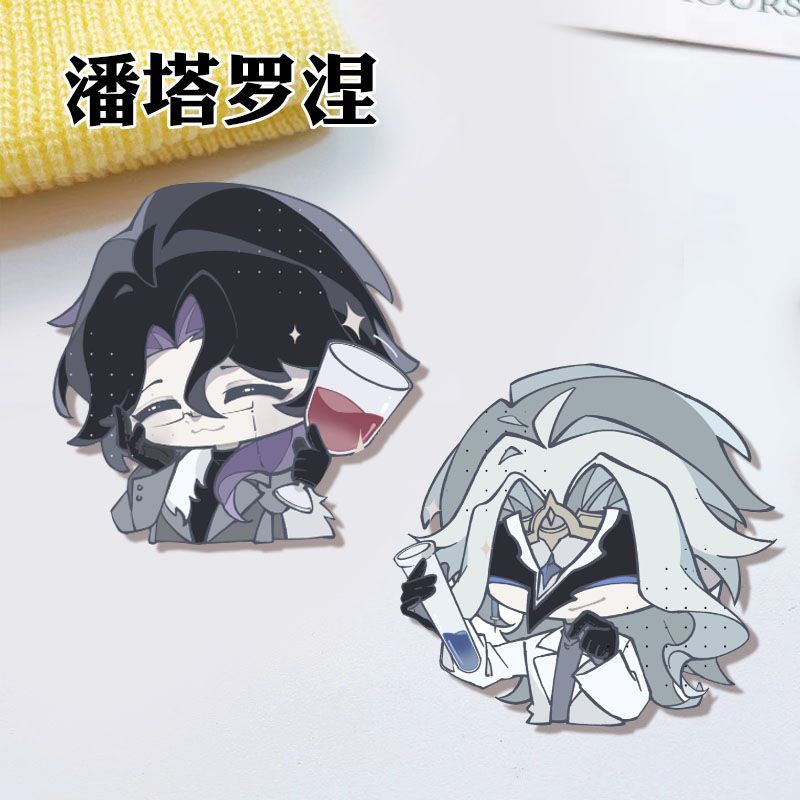 Broche en acrylique Genshin Im - Cosplay Anime Women avis et prix
