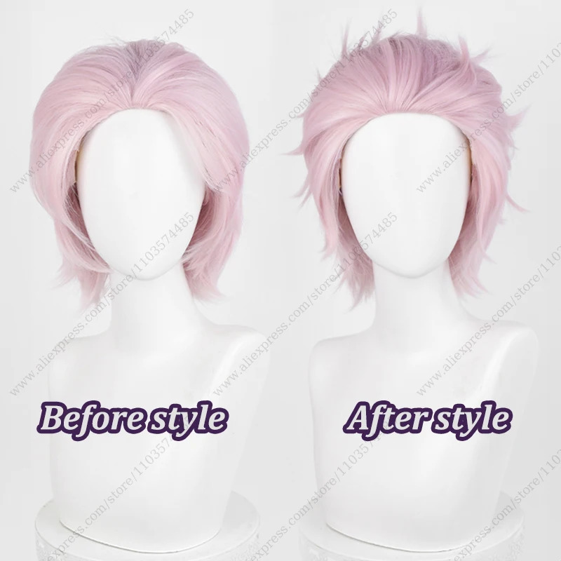 Perruque de Cosplay Anime Mits - Cosplay Anime Pink Hair avis et prix