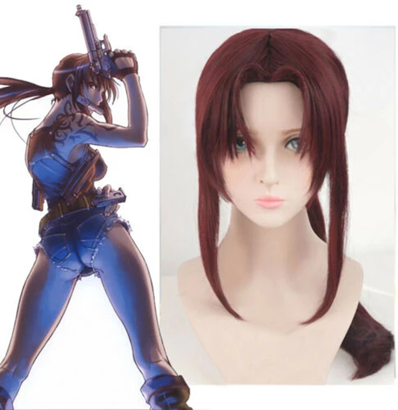 Nouveau BLACK LAGOON Rebecca R - Anime Cosplay Long Black Hair avis et prix
