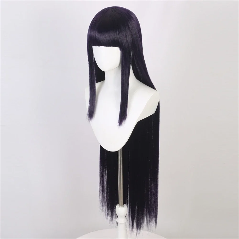 Perruques synthétiques de Cosp - Anime Cosplay Long Black Hair avis et prix