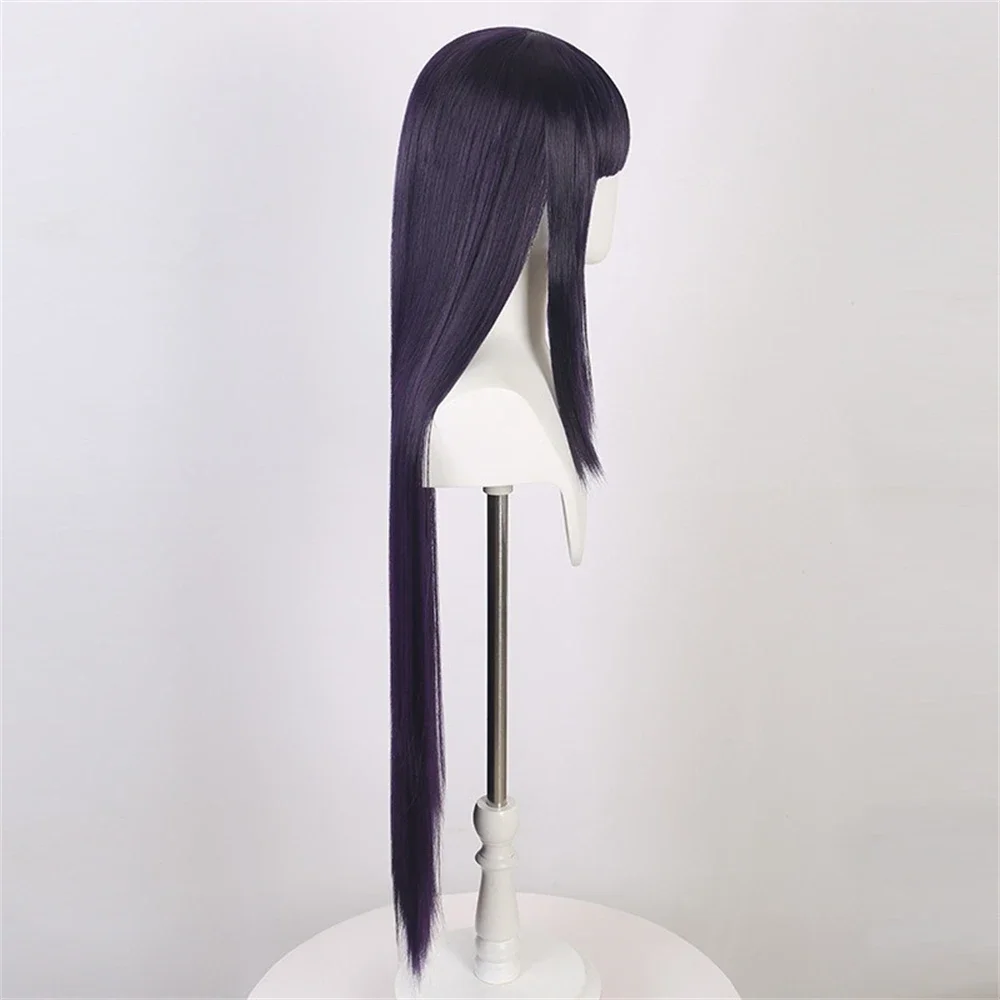 Perruques synthétiques de Cosp - Anime Cosplay Long Black Hair avis et prix