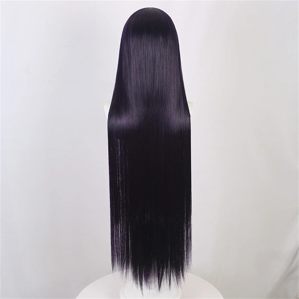 Perruques synthétiques de Cosp - Anime Cosplay Long Black Hair avis et prix