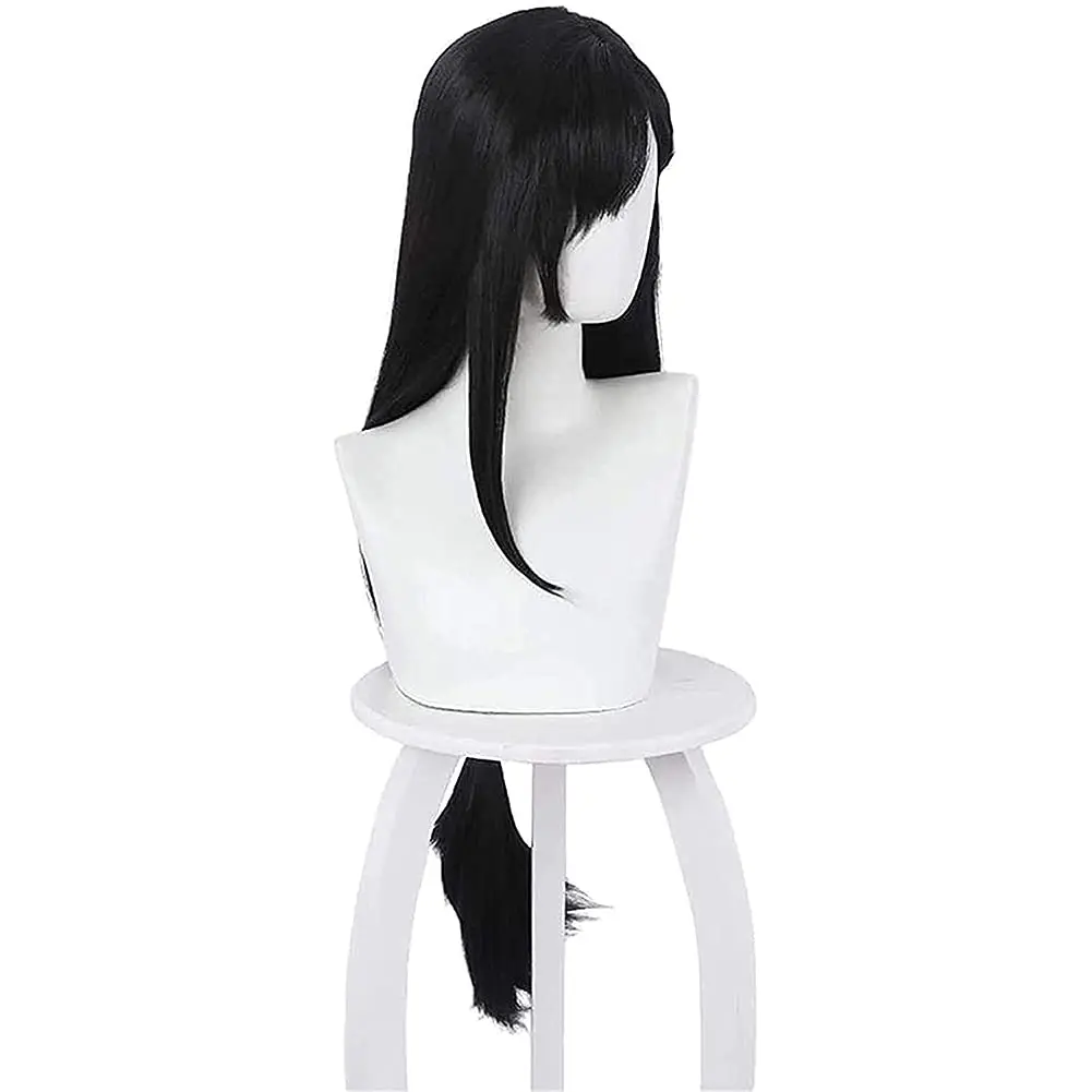 Tifa Lockhart Cosplay perruque - Anime Cosplay Long Black Hair avis et prix