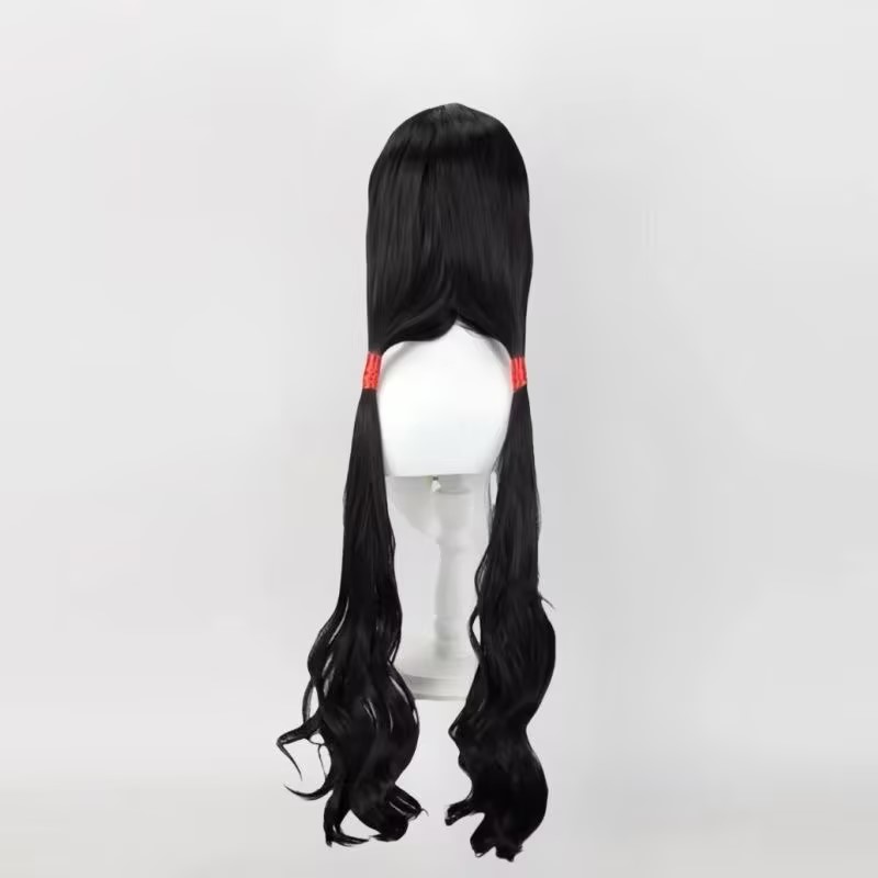 Perruque de Cosplay synthétiqu - Anime Cosplay Long Black Hair avis et prix