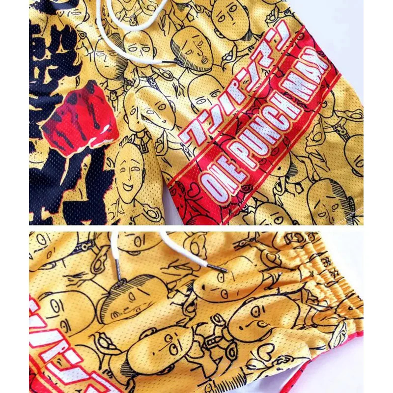 Anime One Punch Saitama Shorts - Anime Cosplay One Punch Man avis et prix