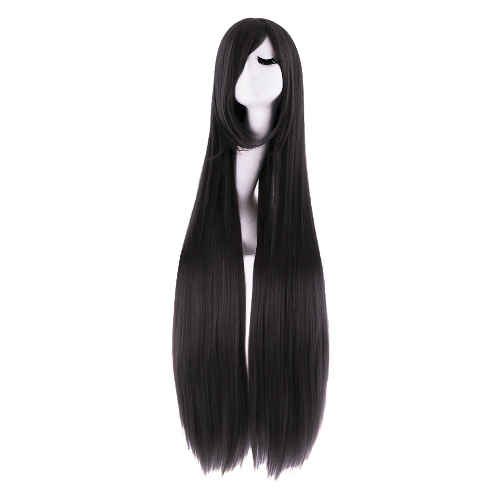 Perruque de Cosplay synthétiqu - Anime Cosplay Long Black Hair avis et prix