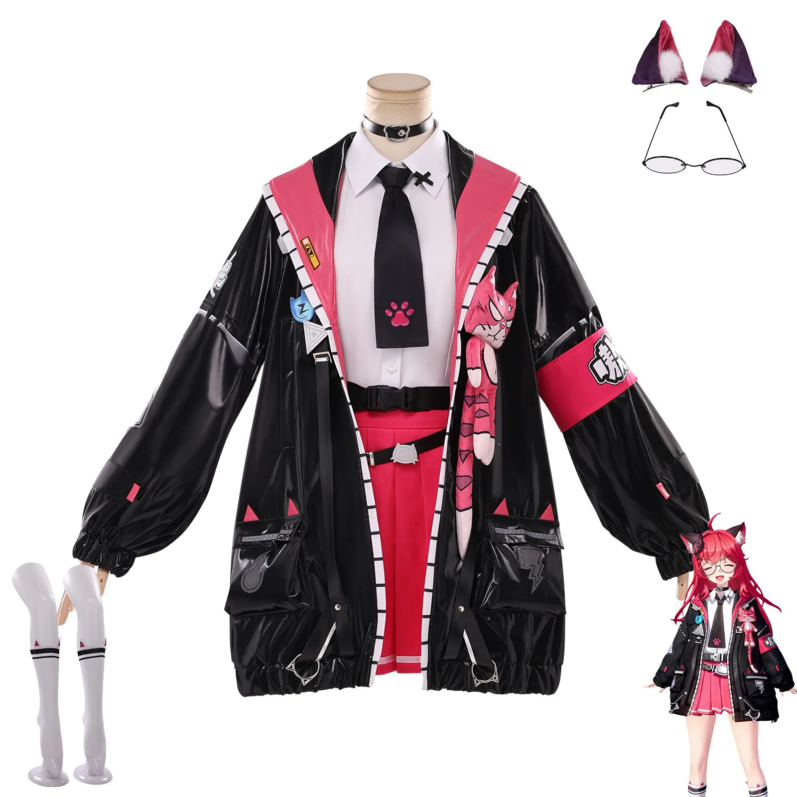 Costume de cosplay Nanally Col - Anime Cosplay Wig avis et prix