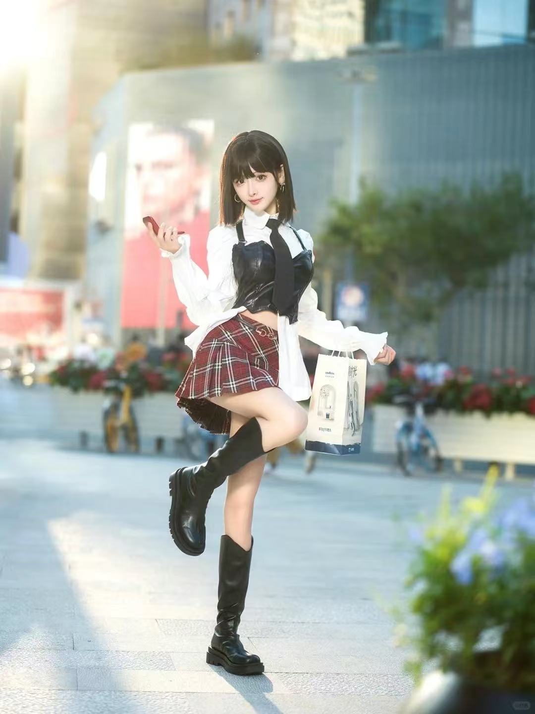 Tenue de Cosplay Qiao Ling Rin - Anime Cosplay Outfit Girl avis et prix