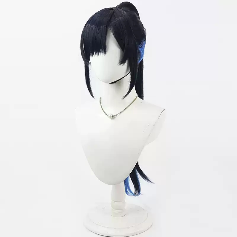 Projet Sekai scène colorée Shi - Anime Cosplay Long Black Hair avis et prix