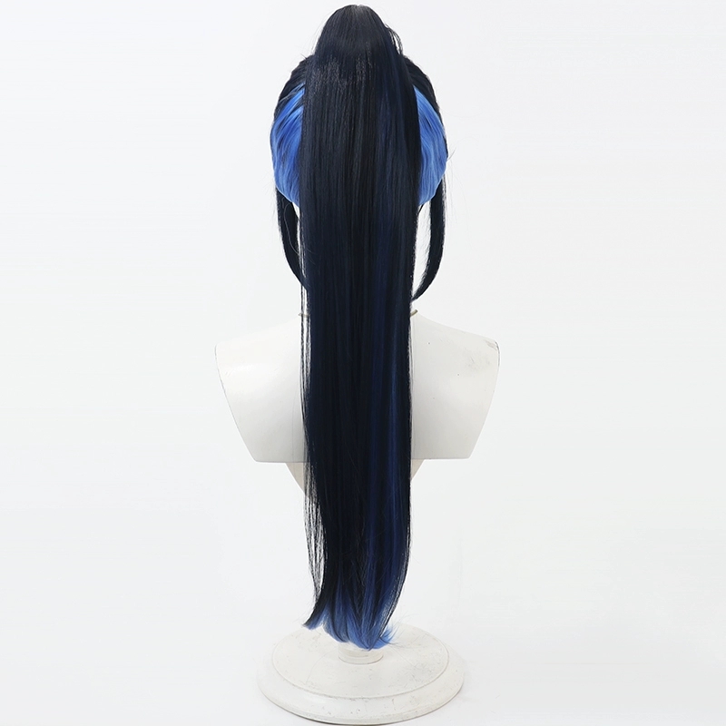 Projet Sekai scène colorée Shi - Anime Cosplay Long Black Hair avis et prix