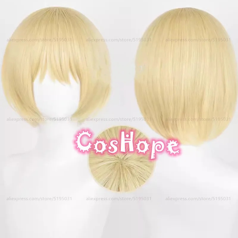 d;4'v\6.h/Armin Arlert Perruqu - Anime Cosplay Nun avis et prix