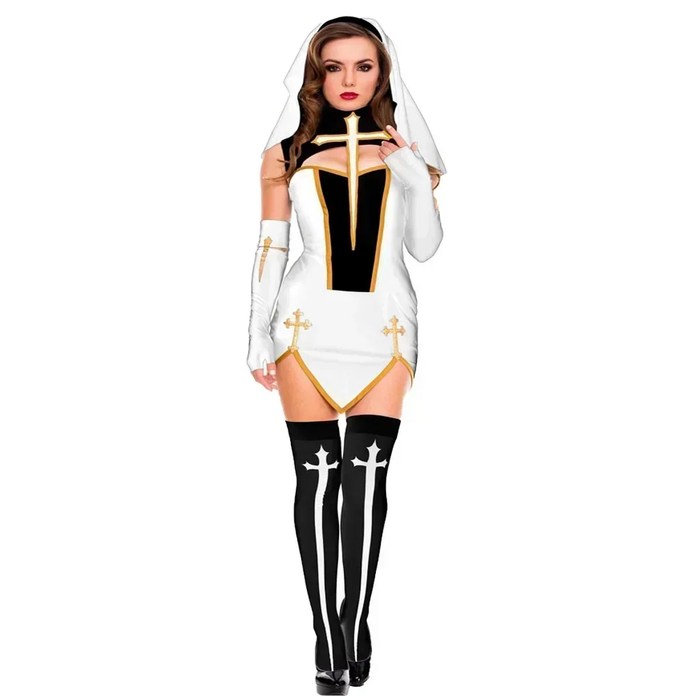 Costume de Nonne pour Hallowee - Anime Cosplay Nun avis et prix