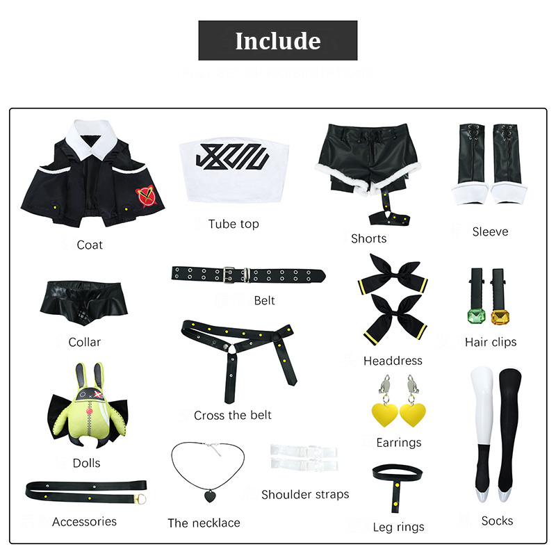 Costume de cosplay et perruque - Anime Cosplay Zzz avis et prix